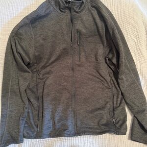 The North Face Gray Full-Zip Jacket
